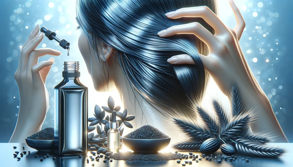 black seed oil grow hair